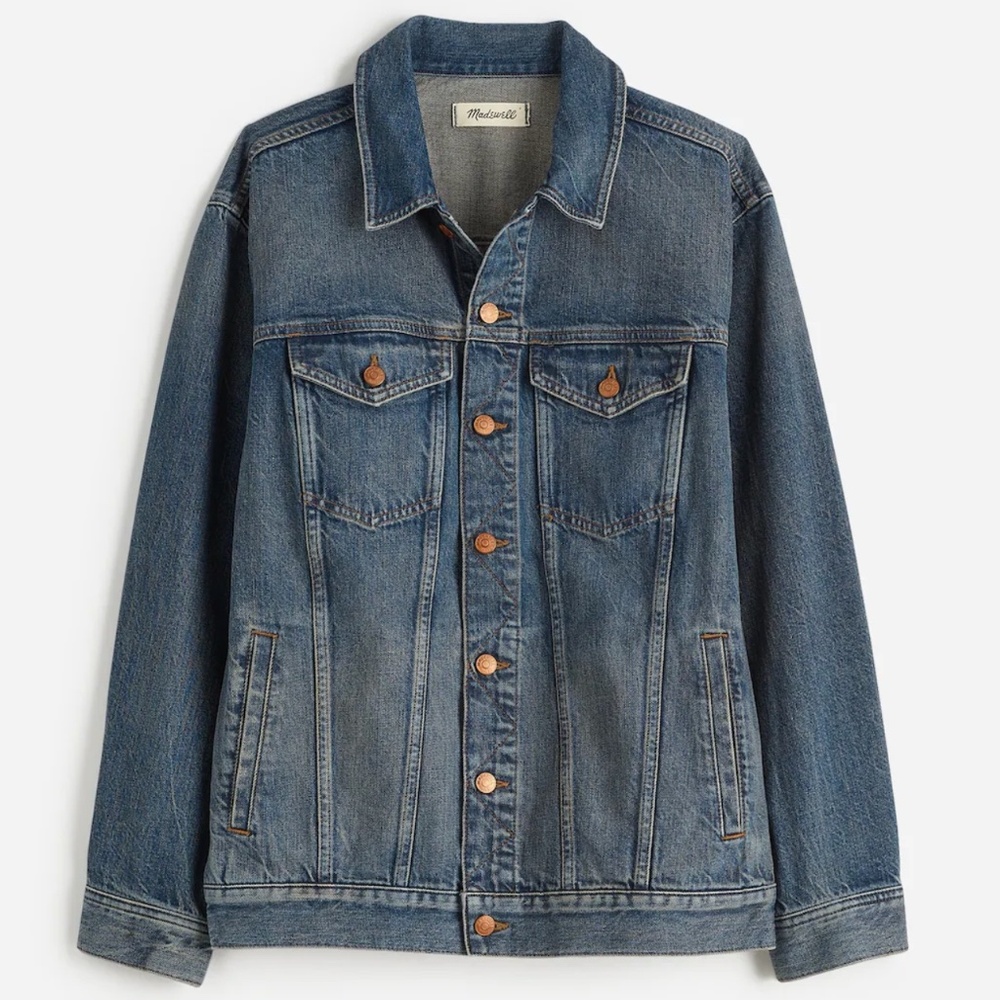 Madewell Denim Jacket Size L NWT